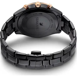 Swarovski Octea Lux Sport Unisex Chronograph Uhr Schwarz 5610472