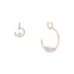 Swarovski Ohrhänger Damen North Roségold Weiß 5493391
