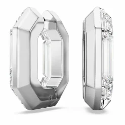 Swarovski Ohrringe Damen Lucent Hoop Small weiß 5696289