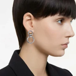 Swarovski Ohrstecker Dextera Damen Ohrringe Blau Rhodiniert 5663503