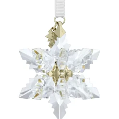Swarovski Ornament Annual Edition 3D 2024 Transparent/Champagne Gold 5674347