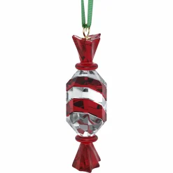 Swarovski Ornament Unisex Holiday Cheers Dulcis Rot‑Weiß 5655438