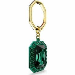 Swarovski Schlüsselanhänger Lucent Octagon Cut Grün/Gold Tone 5666643