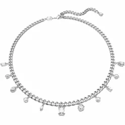 Swarovski Schmuck Damen Halskette Dextera Weiß Rhodium 5671183