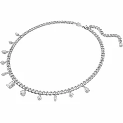 Swarovski Schmuck Damen Halskette Dextera Weiß Rhodium 5671183