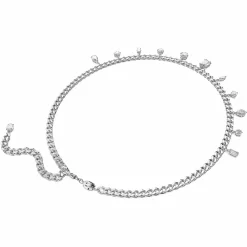 Swarovski Schmuck Damen Halskette Dextera Weiß Rhodium 5671183