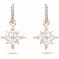 Swarovski SYMBOLICA:PE HOOP STAR CZWH/CRY/ROS 5494337