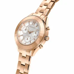 Swarovski Uhr Unisex Octea Lux Sport Chronograph 37 mm Roségold 5612194