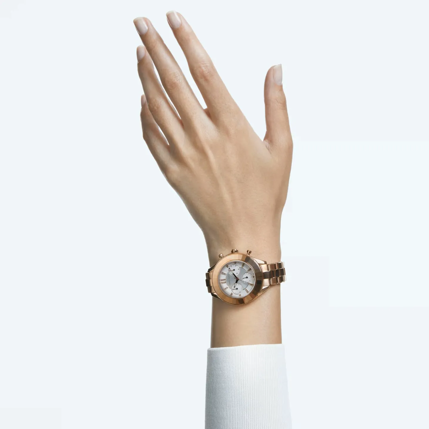 Swarovski Uhr Unisex Octea Lux Sport Chronograph 37 mm Roségold 5612194