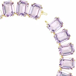 Swarovski Unisex Millenia Tennis-Halskette Violett 5715330