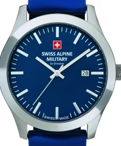Swiss Alpine Military by Grovana Herren Armbanduhr dunkelblau 7055.1835SAM