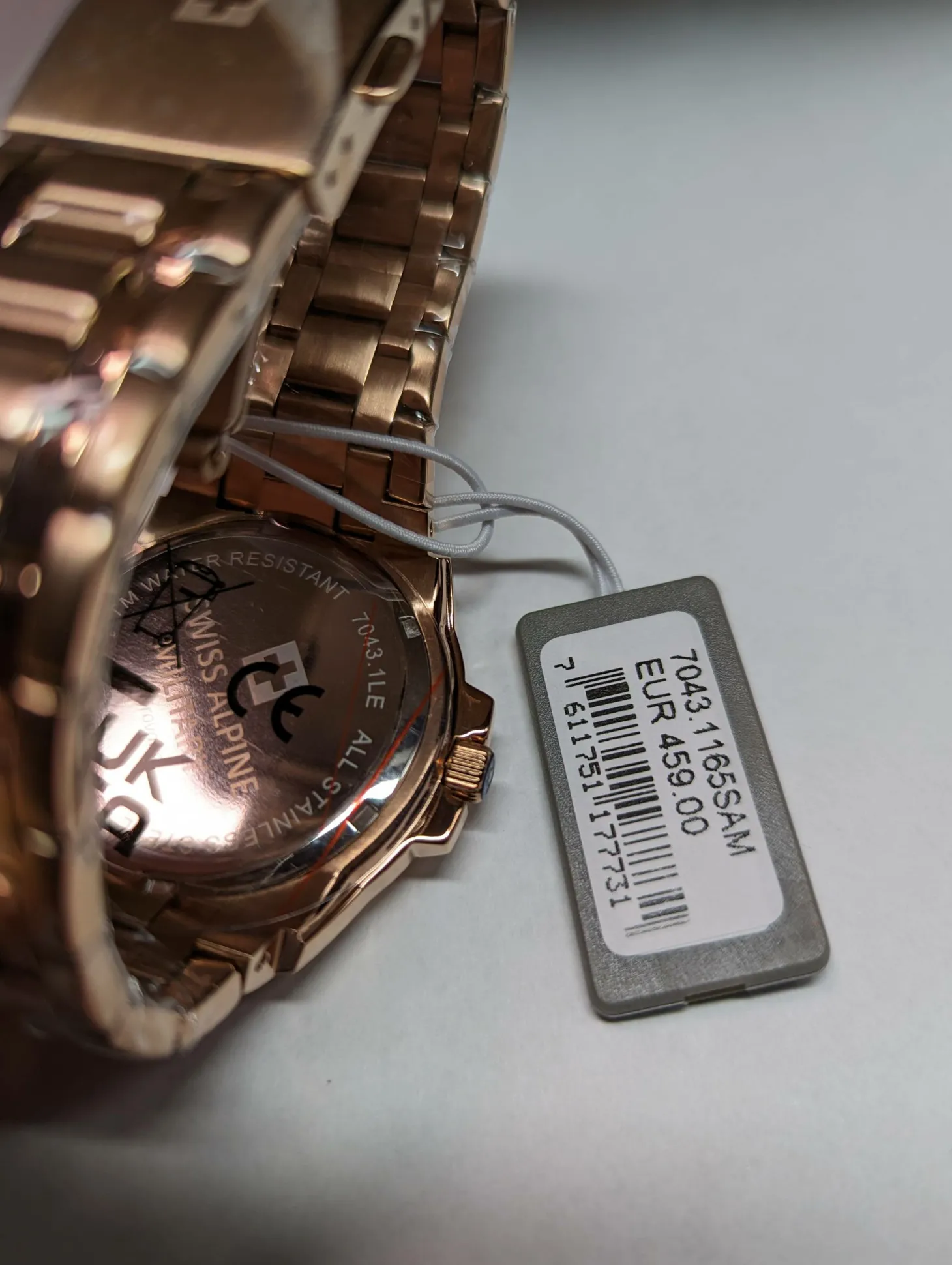 Swiss Alpine Military by Grovana Herren Armbanduhr Star Fighter 41 mm Armband Edelstahl 7043.1165