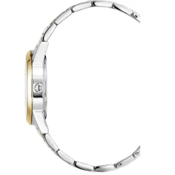 Swiss Alpine Military Damen Armbanduhr Argos bicolor blau 34mm Quarz 10ATM 7767.1145