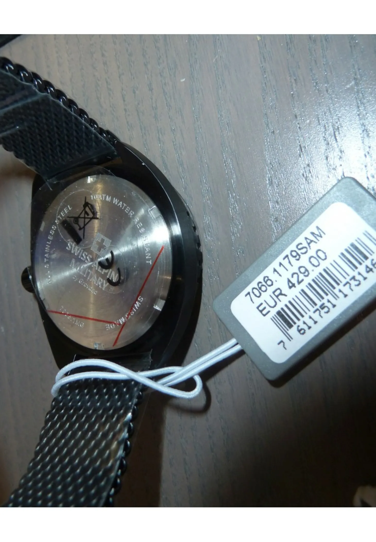 Swiss Alpine Military Herren Armbanduhr 7066.1179