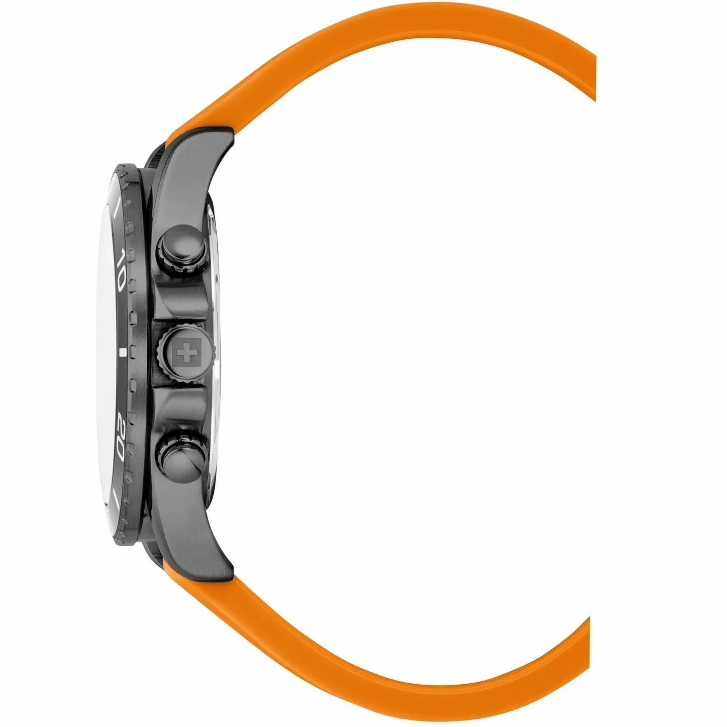 Swiss Alpine Military Herren Armbanduhr Chronograph Raptor orange 7029.9879