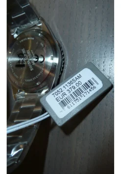 Swiss Alpine Military Herren Uhr GMT Analog Quarz 7052 Edelstahl 7052.1136