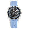 Swiss Alpine Military Herren Armbanduhr Chronograph Raptor hellblau 7029.9831