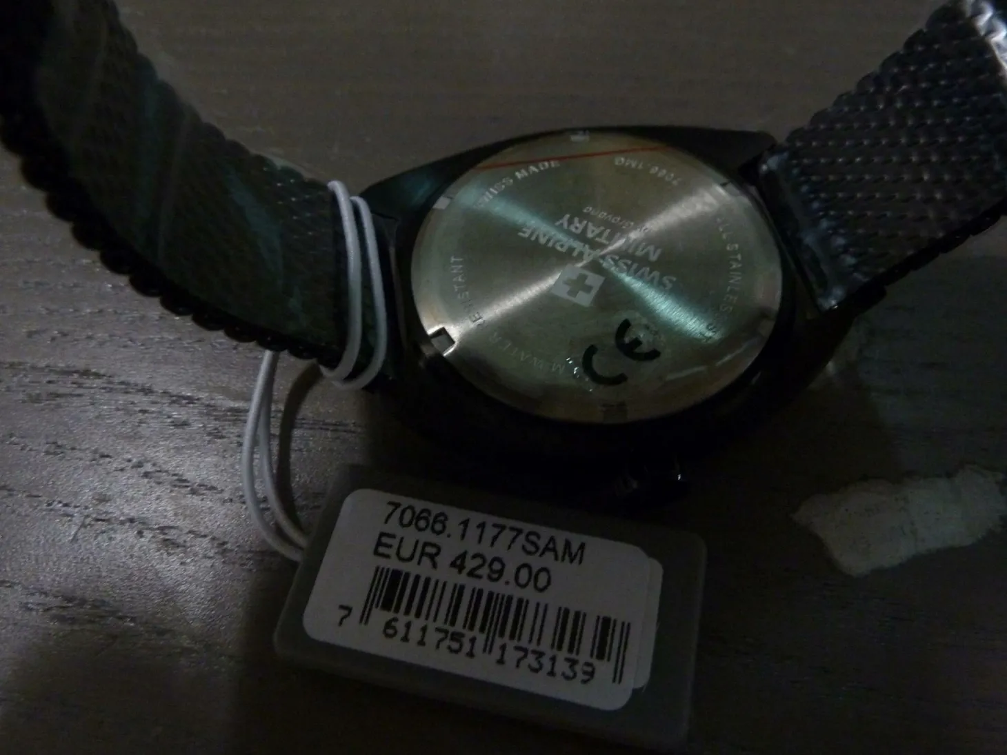 Swiss Alpine Military Herren Armbanduhr 7066.1177