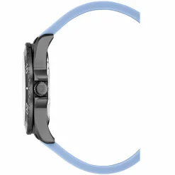 Swiss Alpine Military Herren Armbanduhr Taucheruhr Raptor hellblau 7029.1871