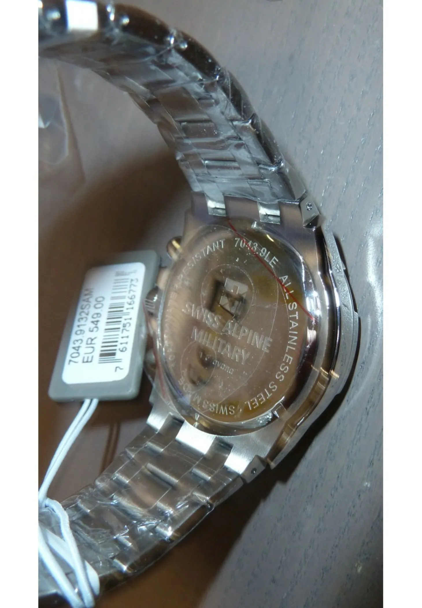 Swiss Alpine Military Herren Armbanduhr 7043.9132