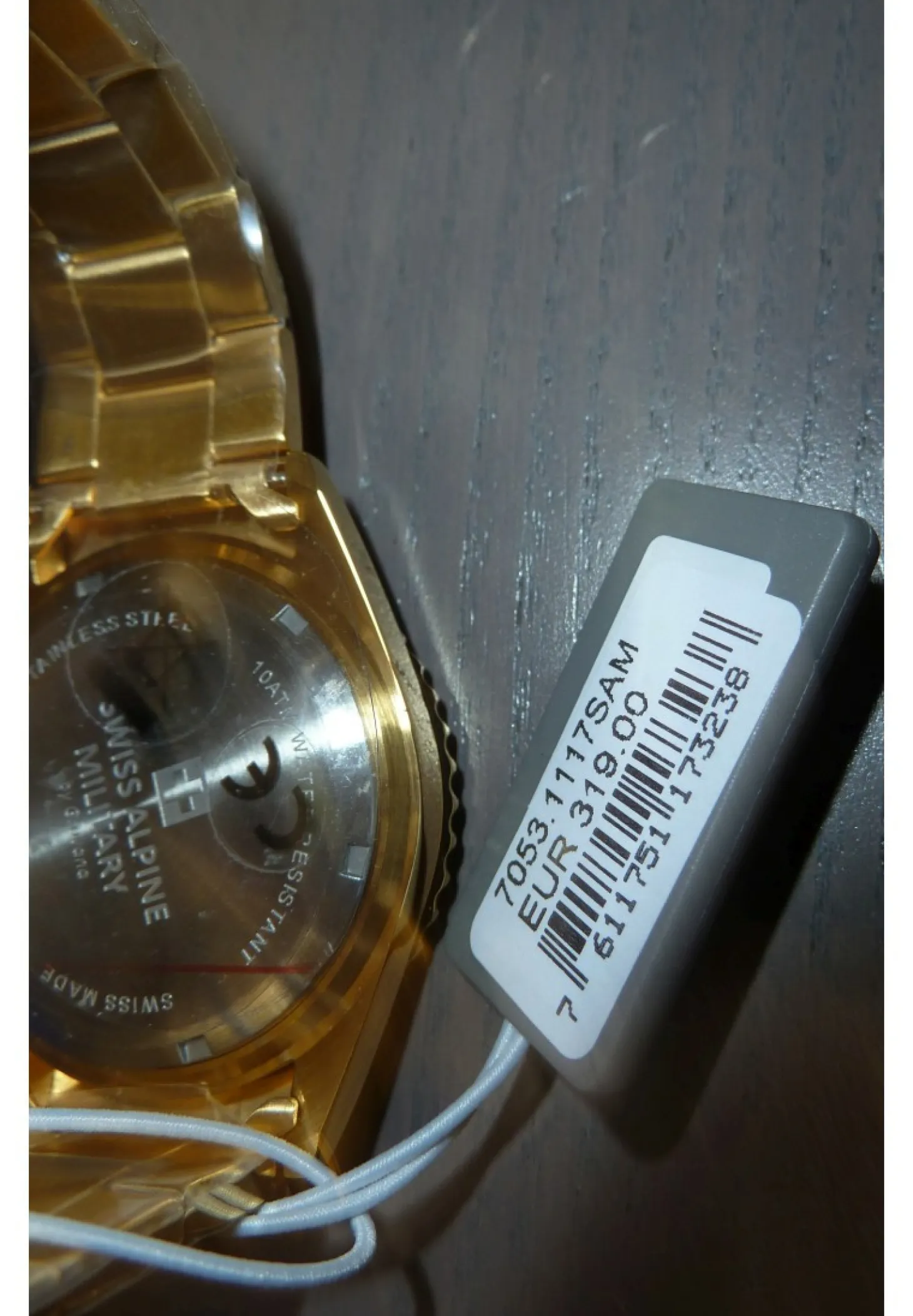 Swiss Alpine Military Herren Armbanduhr Edelstahl 7053.1117