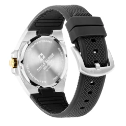 Swiss Alpine Military Herren Armbanduhr 42 mm Avenger schwarz 7005.1847