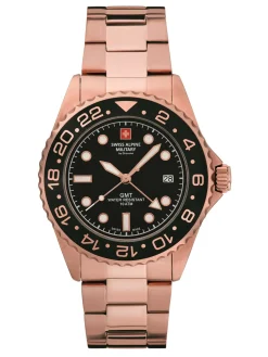 Swiss Alpine Military Herren Armbanduhr Edelstahl 7053.1167