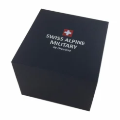 Swiss Alpine Military Herren Armbanduhr 42 mm Avenger silber 7005.1135