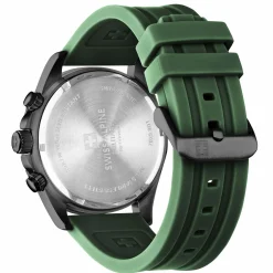 Swiss Alpine Military Herren Armbanduhr Chronograph Raptor dunkelgrün 7029.9874