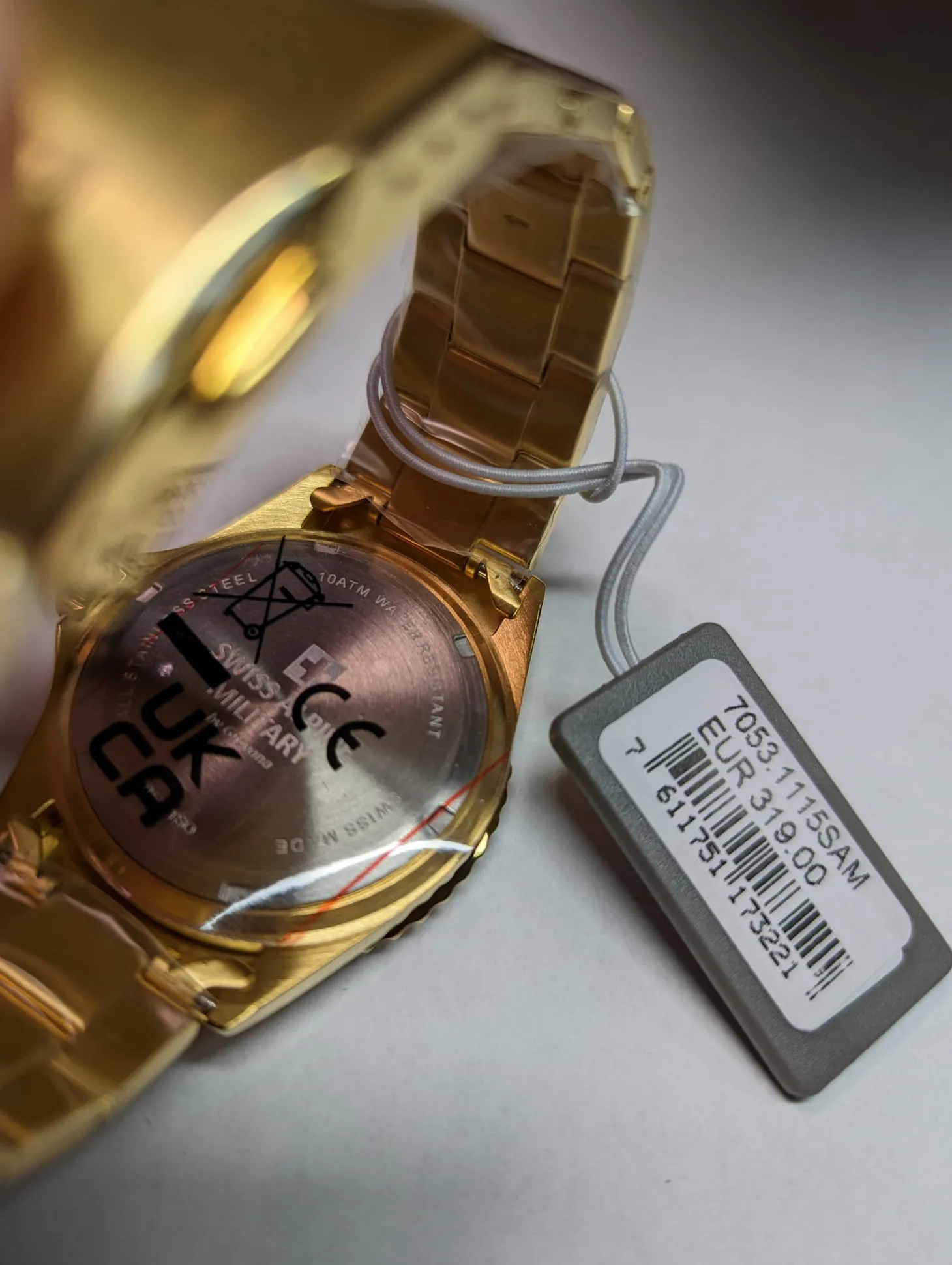 Swiss Alpine Military Herren Armbanduhr Edelstahl 7053.1115