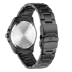 Swiss Alpine Military Herren Armbanduhr Taucheruhr Raptor schwarz 7029.1174