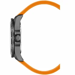 Swiss Alpine Military Herren Armbanduhr Taucheruhr Raptor orange 7029.1879