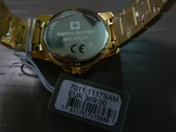 Swiss Alpine Military Herren Armbanduhr 40 mm Armband Edelstahl 7011.1117