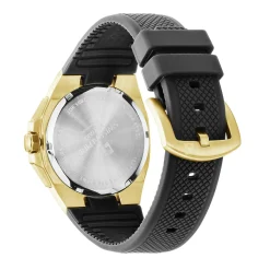 Swiss Alpine Military Herren Schweizer Armbanduhr 42 mm Armband Silikon schwarz 7005.9814