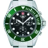 Swiss Alpine Military Herren Armbanduhr 7053.9133 44 mm Chronograph & Datumsanzeige Armband Stainless Steel
