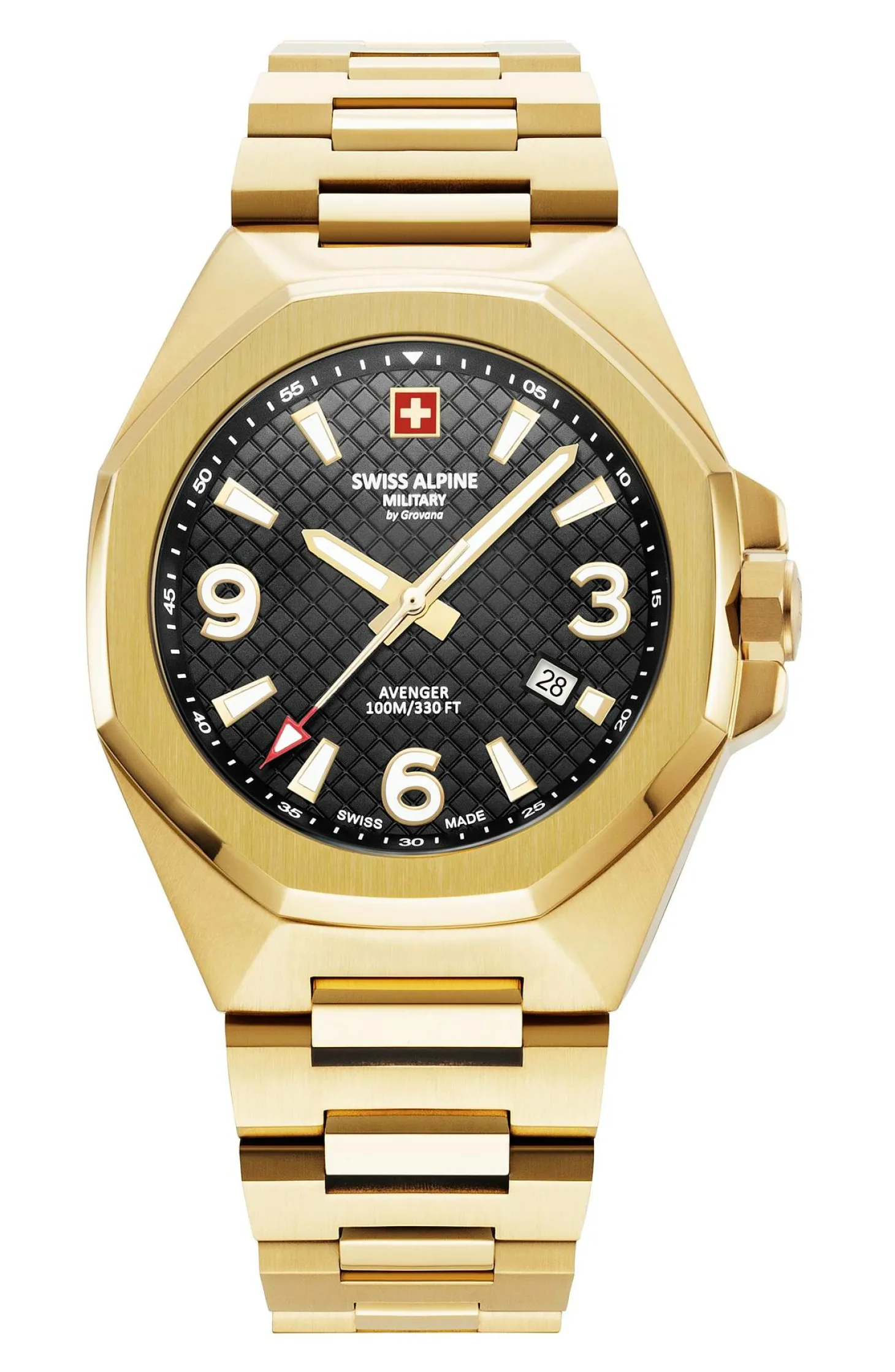 Swiss Alpine Military Herren Armbanduhr 42 mm Avenger 7005.1117