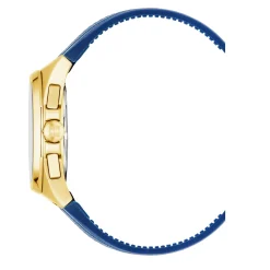 Swiss Alpine Military Herren Schweizer Armbanduhr 42 mm Armband Silikon blau 7005.9815