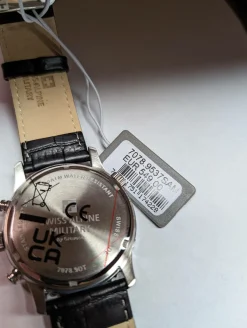 Swiss Alpine Military Herren Armbanduhr 45 mm Armband Leder 7078.9537