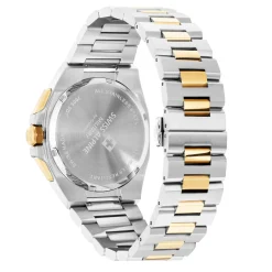 Swiss Alpine Military Herren Armbanduhr Chronograph 42 mm Avenger bicolor 7005.9147