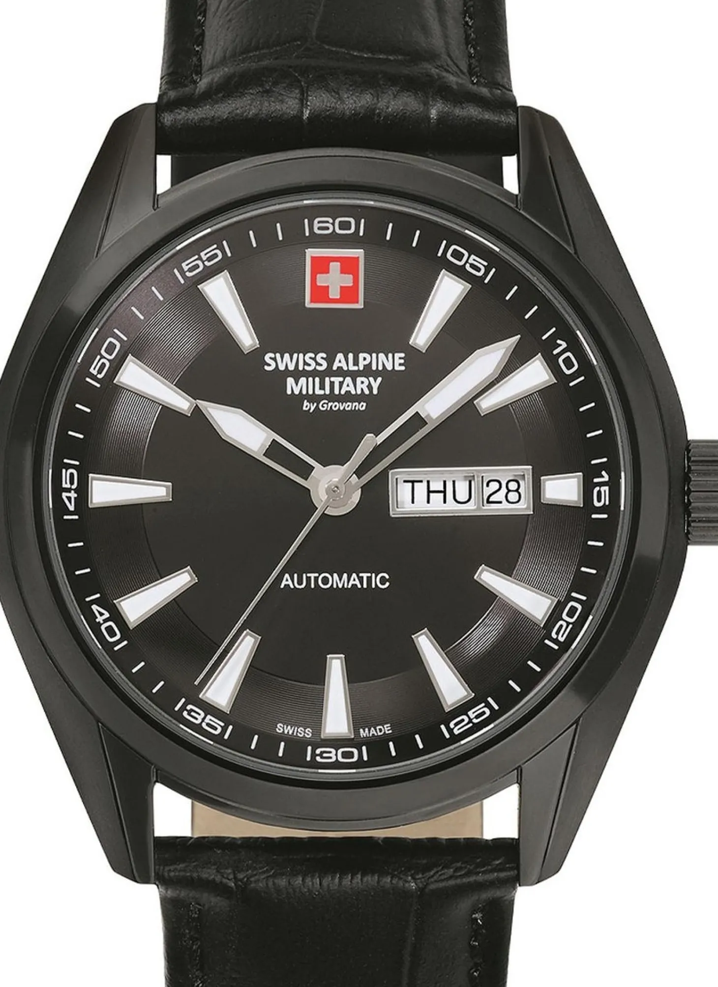 Swiss Alpine Military Herren Armbanduhr Automatic with Sapphire Crystal Selitta SW223 7090.2577