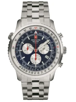 Swiss Alpine Military Herren Armbanduhr Chronograph 7078.9135