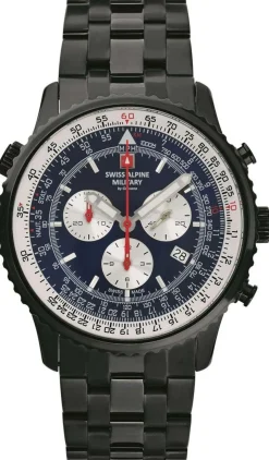 Swiss Alpine Military Herren Armbanduhr Chronograph 7078.9175