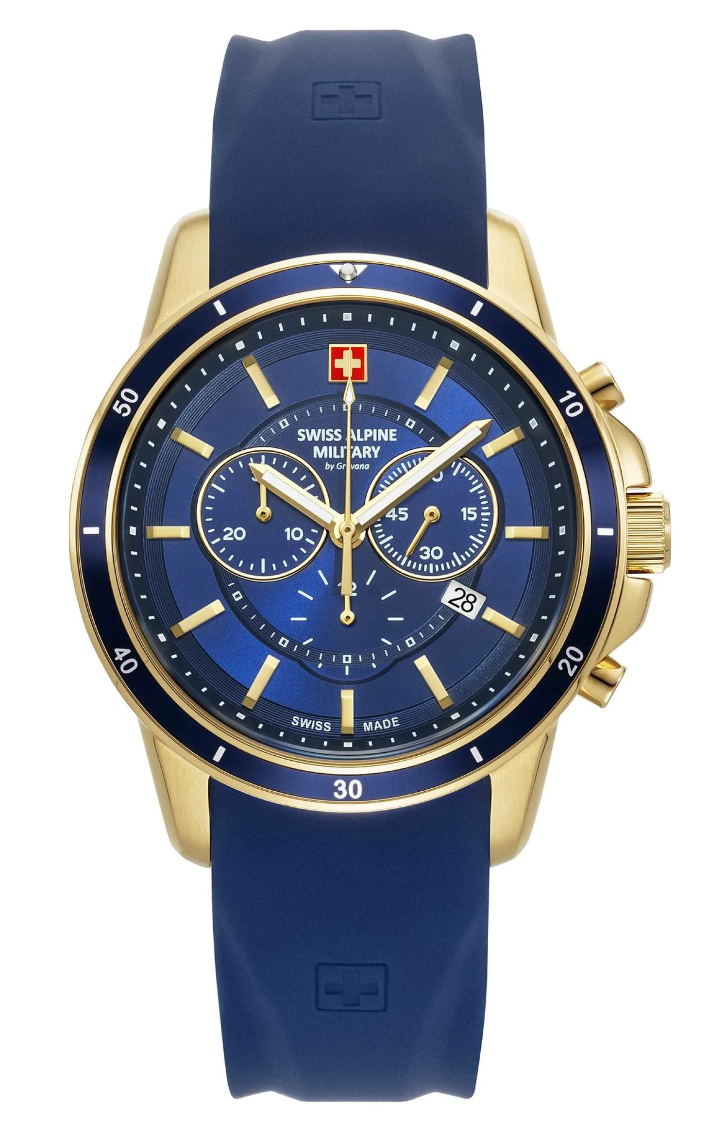 Swiss Alpine Military Herren Armbanduhr Douglas Chronograph 7089.9815