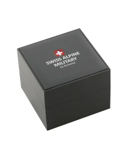 Swiss Alpine Military Herren Armbanduhr Chronograph Quarz 10ATM Swiss Made 7043.9137