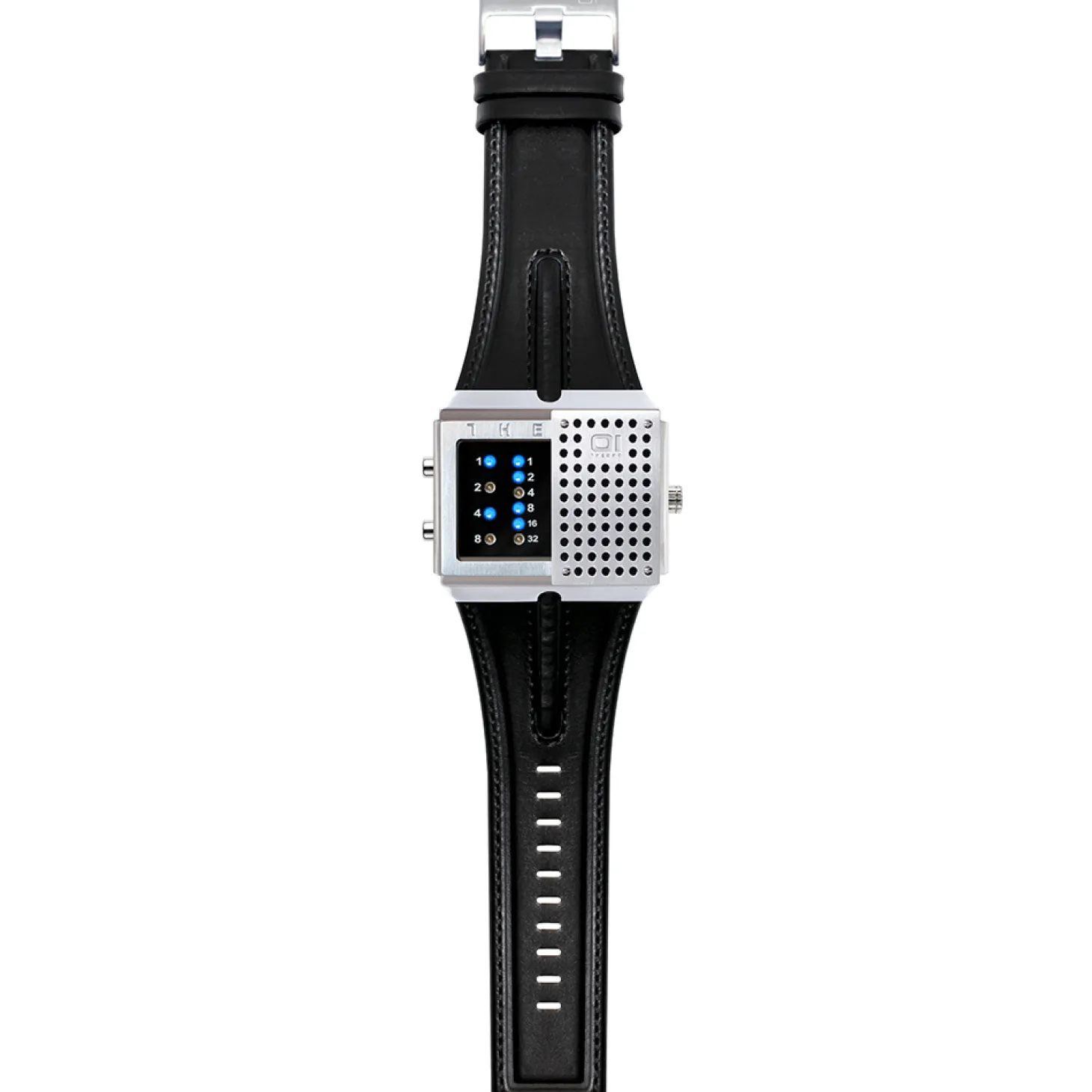 THE ONE Uhr Herren Binär-Armbanduhr Slider Watch SD128B1