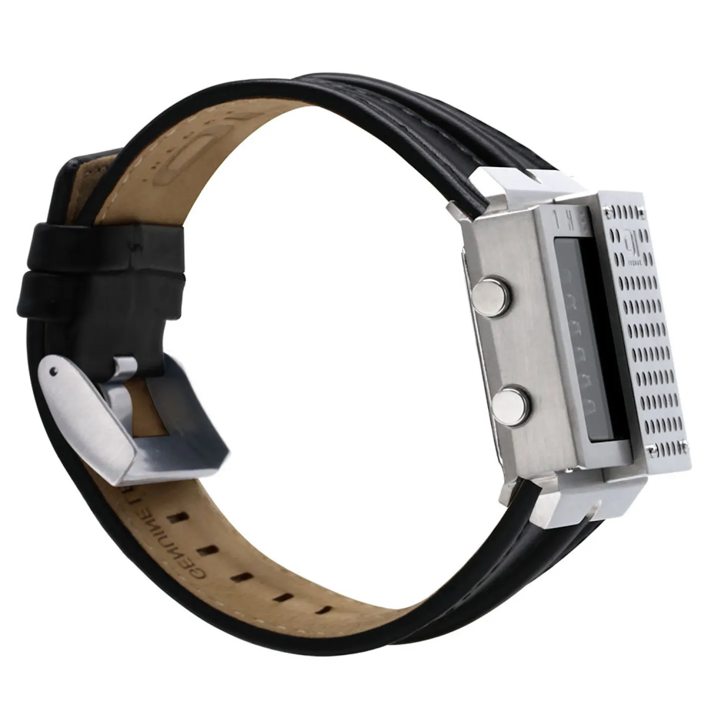 THE ONE Uhr Herren Binär-Armbanduhr Slider Watch SD128B1