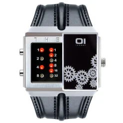THE ONE Uhr Herren Binär-Armbanduhr Slider Watch SD126R1