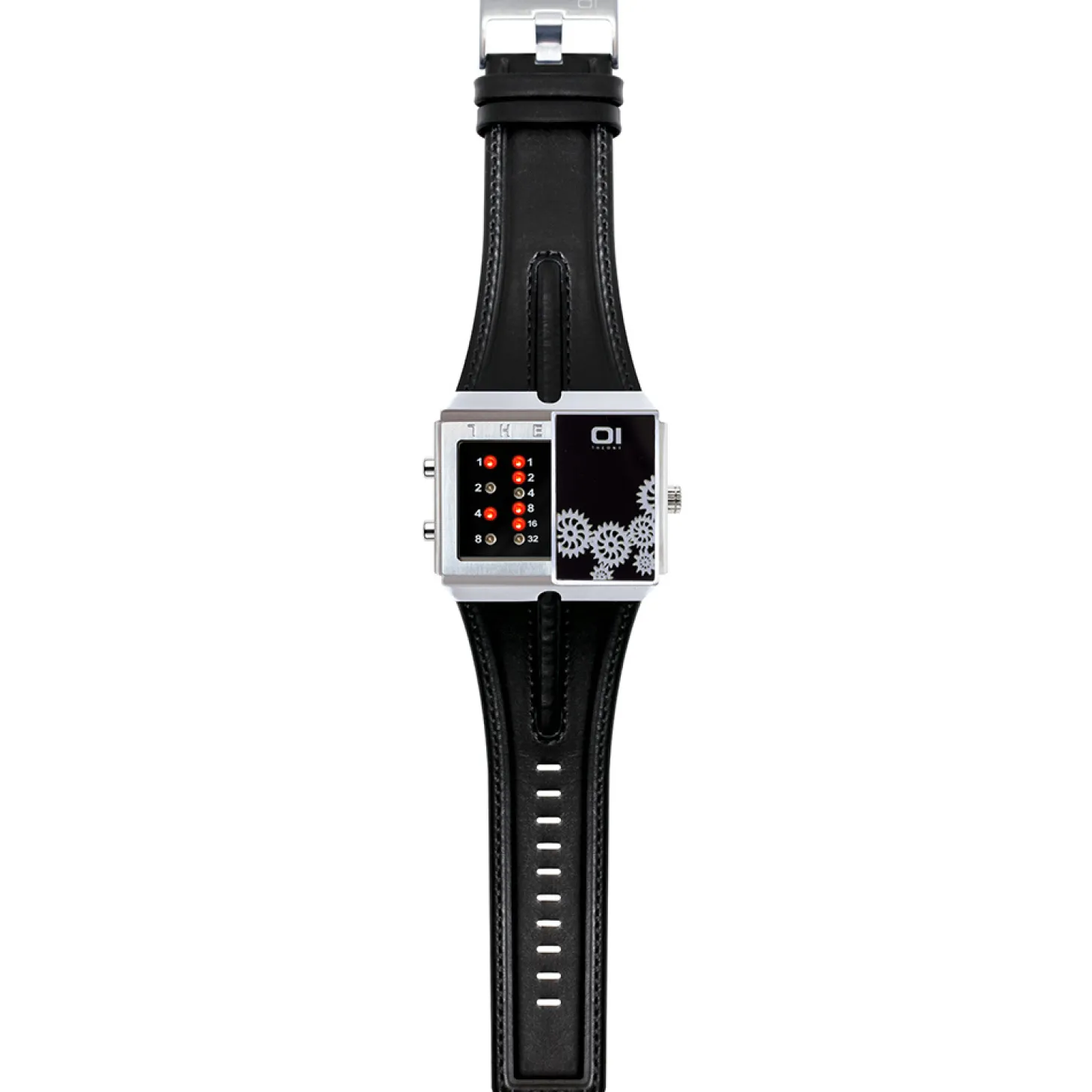 THE ONE Uhr Herren Binär-Armbanduhr Slider Watch SD126R1