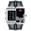 THE ONE Uhr Herren Binär-Armbanduhr Slider Watch SD126B1