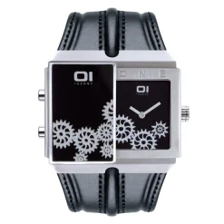 THE ONE Uhr Herren Binär-Armbanduhr Slider Watch SD126B1